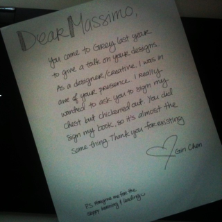 Illustration for article titled Dear Massimo: 12 Designers Who Penned Letters To Their Hero